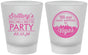 Custom Bachelorette Frosted Shot Glasses - Las Vegas | 60190