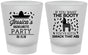 Custom Bachelorette Frosted Shot Glasses - Smack That Ass | 60192