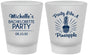 Custom Bachelorette Frosted Shot Glasses - Party Like A Pineapple | 60193