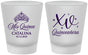 Custom Quinceanera Frosted Shot Glasses - Mis Quince Anos | 70002