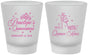 Custom Quinceanera Frosted Shot Glasses - Mis Quince Anos | 70004