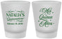 Custom Quinceanera Frosted Shot Glasses - Mis Quince Anos | 70006