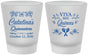 Custom Quinceanera Frosted Shot Glasses - Viva Mis Quinces | 70009