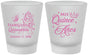 Custom Quinceanera Frosted Shot Glasses - Mis Quince Anos | 70012