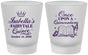 Custom Quinceanera Frosted Shot Glasses - Once Upon A Quince | 70013