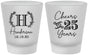 Custom Anniversary Frosted Shot Glasses - Cheers To 25 Years | 80002