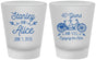 Custom Anniversary Frosted Shot Glasses - Cheers To 40 Years | 80025