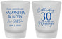 Custom Anniversary Frosted Shot Glasses - 30 Years Of Marriage | 80033