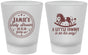 Custom Baby Shower Frosted Shot Glasses - Little Cowboy | 90003