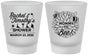 Custom Baby Shower Frosted Shot Glasses - Mommy To Bee | 90017