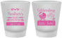 Custom Baby Shower Frosted Shot Glasses - Little Lady On The Way | 90023