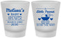 Custom Baby Shower Frosted Shot Glasses - Peanut On The Way | 90028