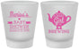 Custom Baby Shower Frosted Shot Glasses - Baby Girl Is Brewing | 90034