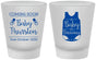 Custom Baby Shower Frosted Shot Glasses - Baby Is Brewing | 90039