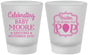 Custom Baby Shower Frosted Shot Glasses - Going To Pop | 90040