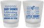 Custom Baby Shower Frosted Shot Glasses - Little Squirt On The Way | 90043