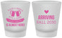 Custom Baby Shower Frosted Shot Glasses - Raise A Beer | 90049