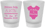 Custom Baby Shower Frosted Shot Glasses - Baby Is Brewing | 90050