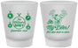 Custom Baby Shower Frosted Shot Glasses - Oh My Deer Christmas | 90051