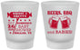 Custom Baby Shower Frosted Shot Glasses - Beers Bbq Babies | 90060