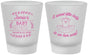 Custom Baby Shower Frosted Shot Glasses - Sweet Little Lady | 90061