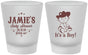 Custom Baby Shower Frosted Shot Glasses - Cowboy It’s A Boy | 90078