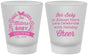 Custom Baby Shower Frosted Shot Glasses - Holiday | 90086