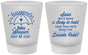 Custom Baby Shower Frosted Shot Glasses - April Showers May Babies | 90098