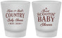Custom Baby Shower Frosted Shot Glasses - Boot Scootin | 90100