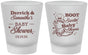 Custom Baby Shower Frosted Shot Glasses - Boot Scootin | 90106