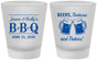 Custom Baby Shower Frosted Shot Glasses - Beers Bbq Babies | 90111