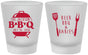 Custom Baby Shower Frosted Shot Glasses - Beers Bbq Babies | 90112
