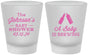 Custom Baby Shower Frosted Shot Glasses - Baby Is Brewing | 90116