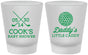 Custom Baby Shower Frosted Shot Glasses - Golf Little Caddy | 90135
