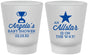 Custom Baby Shower Frosted Shot Glasses - Allstar On The Way | 90140