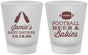 Custom Baby Shower Frosted Shot Glasses - Football Beer Babies | 90147