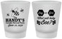Custom Baby Shower Frosted Shot Glasses - Gender Reveal Bee | 90152