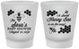Custom Baby Shower Frosted Shot Glasses - Honey Bee | 90154