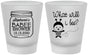 Custom Baby Shower Frosted Shot Glasses - What Will I Bee | 90156