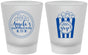 Custom Baby Shower Frosted Shot Glasses - Shes Going To Pop | 90159