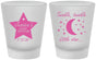 Custom Baby Shower Frosted Shot Glasses - Twinkle Twinkle Little Star | 90168