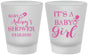 Custom Baby Shower Frosted Shot Glasses - Baby Girl | 90171