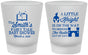 Custom Baby Shower Frosted Shot Glasses - Little Knight | 90175