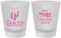 Custom Baby Shower Frosted Shot Glasses - Tribe Member | 90183