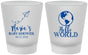 Custom Baby Shower Frosted Shot Glasses - Hello World | 90185