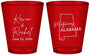 Custom Wedding Plastic Shot Glasses - Alabama | 100