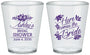 Custom Bridal Shower Plastic Shot Glasses - Here Comes The Bride | 100000