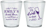 Custom Bridal Shower Plastic Shot Glasses - I'll Drink To The That | 100006