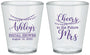 Custom Bridal Shower Plastic Shot Glasses - Future Mrs | 100018