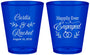 Custom Engagement Plastic Shot Glasses - Happily Ever Engaged | 10004